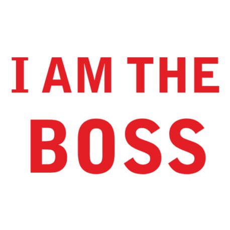 i am the boss tekst