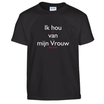 T-Shirt Ik hou van mijn vrouw (als ze bier haalt)