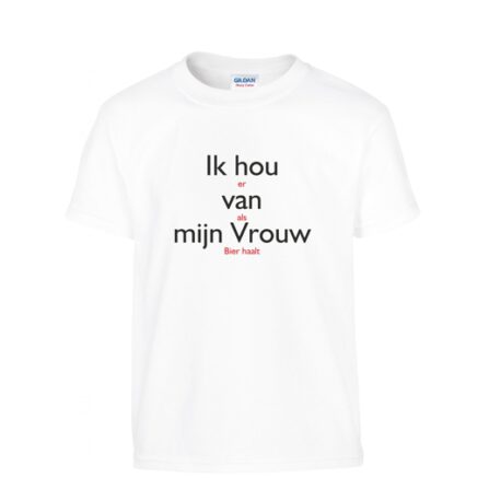 ik hou van mijn vrouw wit