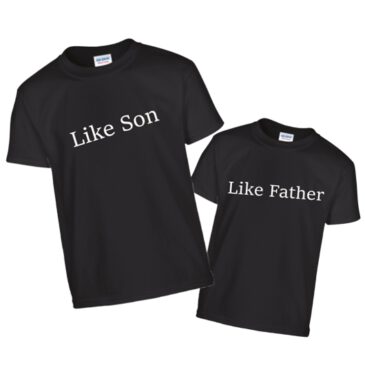 Like son / Like father Duo shirt