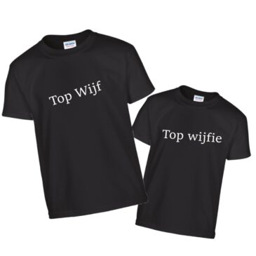 Top wijf / Top wijfie Duo shirt