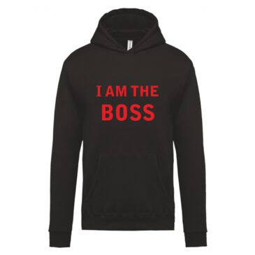 Kinder Hoodie I am the boss