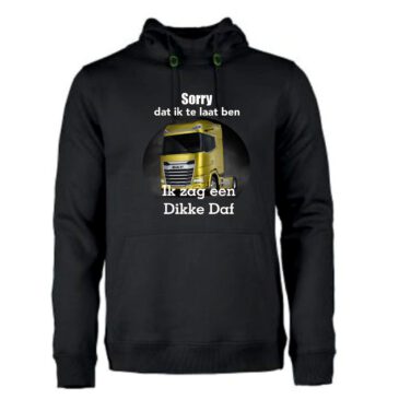 Heren Hoodie Dikke Daf