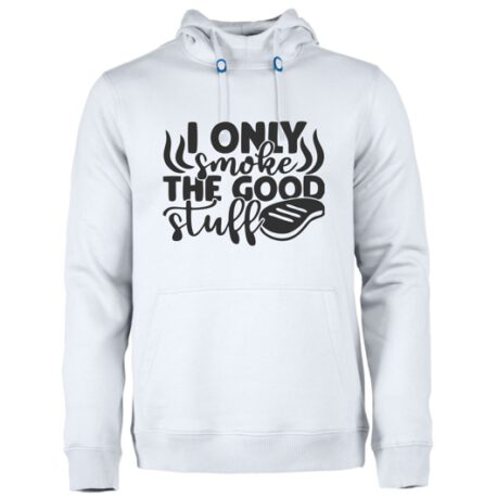 only smook the good stuff hoodie wit