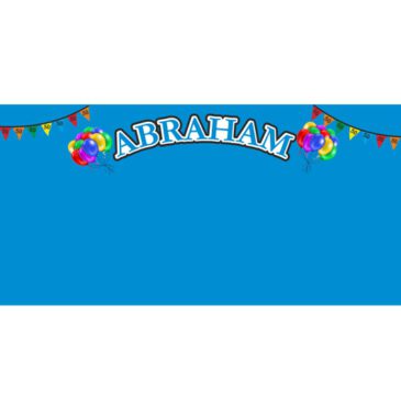 Spandoek 50 Jaar 200 x 100