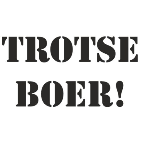 Trotse boer productafb