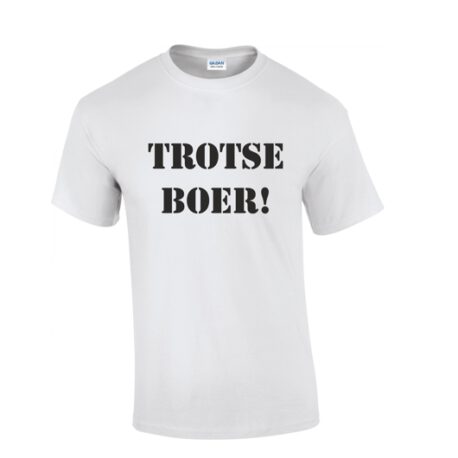 Trotse boer wit