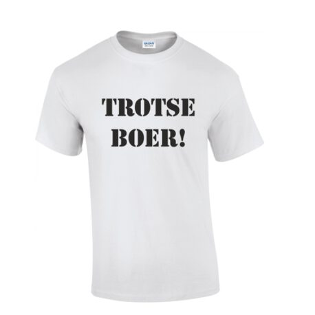 Trotse boer wit