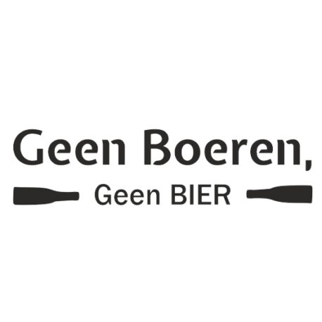 geen boeren geen bier logo