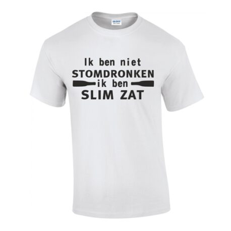 stomdronken, slim zat wit