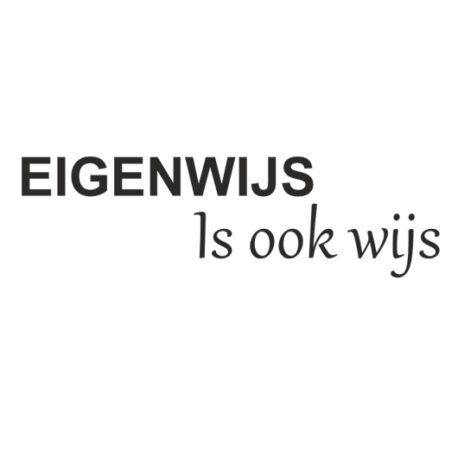 eigenwijs is ook wijs logo