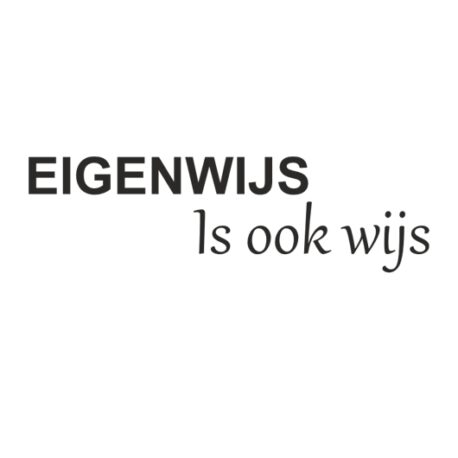 eigenwijs is ook wijs logo