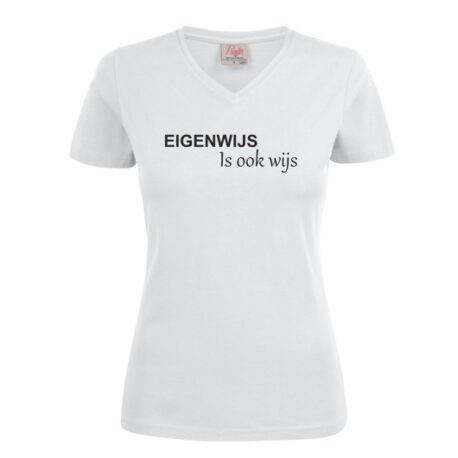 eigenwijs is ook wijs wit