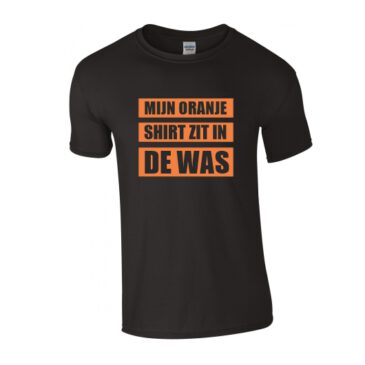 WK Shirt mijn oranje shirt zit in de was