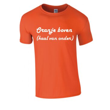 WK Shirt Oranje boven